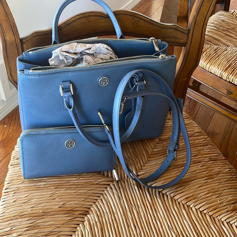 Tory Burch Handbag and Wallet with strap